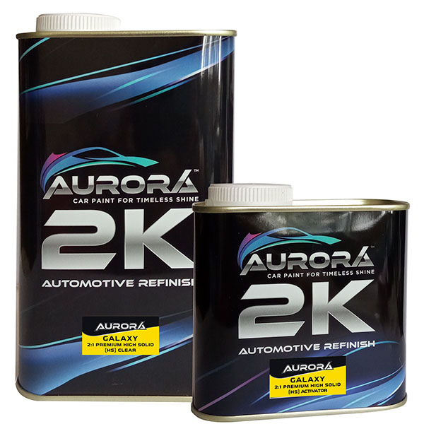 Aurora Galaxy 2:1 优质 高浓度 清漆与固化剂