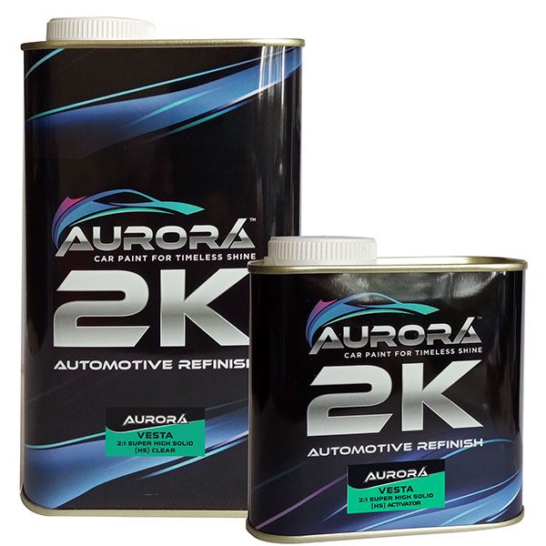 Aurora Vesta 2:1 高浓度清漆 与 固化剂
