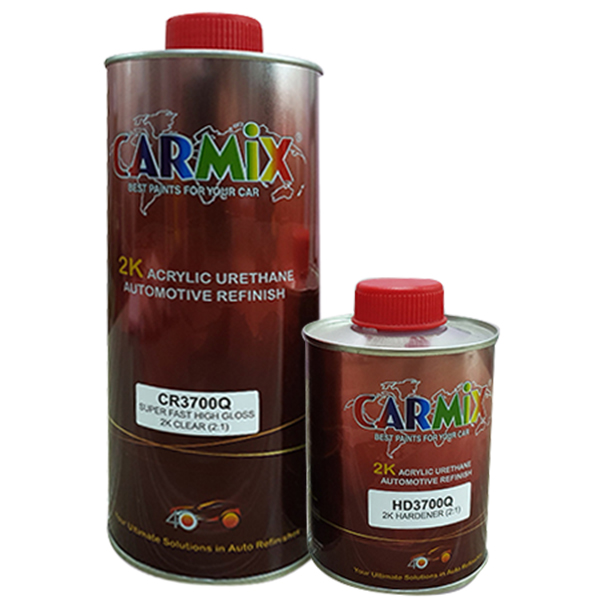 Carmix 2:1 CR3700 Super Fast Dry Clear & HD3700 Hardener