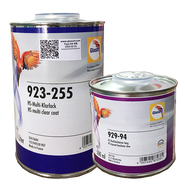 Glasurit 923-447 高浓度 防刮清漆与高浓度固化剂