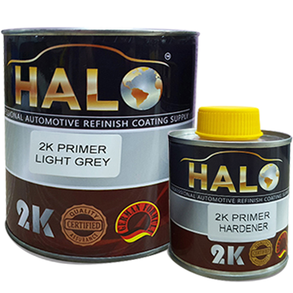 Halo 4:1 2K Primer (Light Grey) & Hardener