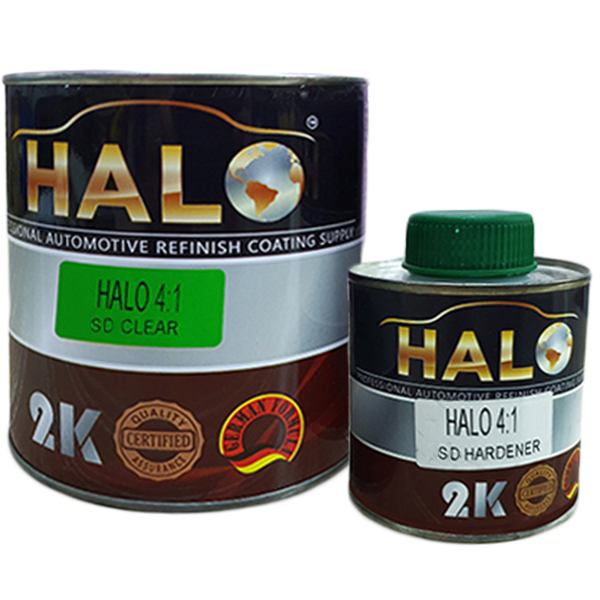 Halo 4:1 SD Clear & Hardener