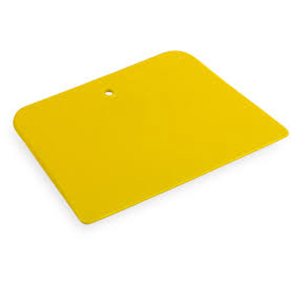Yellow Plastic Putty Knife